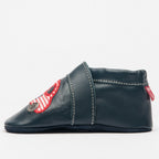 KRABBELSCHUH AUTO I LEDERSOHLE -navy