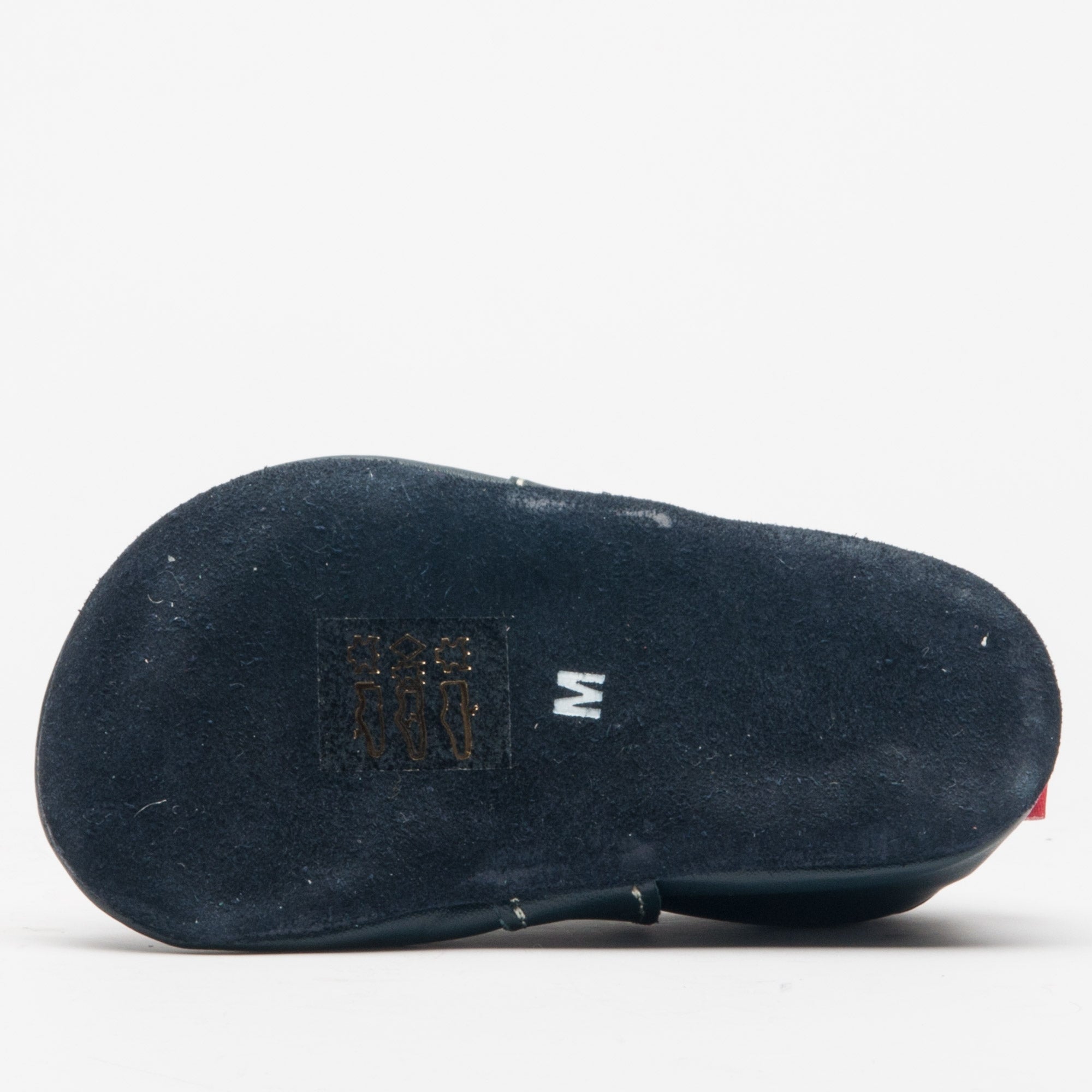 KRABBELSCHUH AUTO I LEDERSOHLE -navy