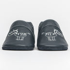 KRABBELSCHUH ZEBRA I LEDERSOHLE - navy