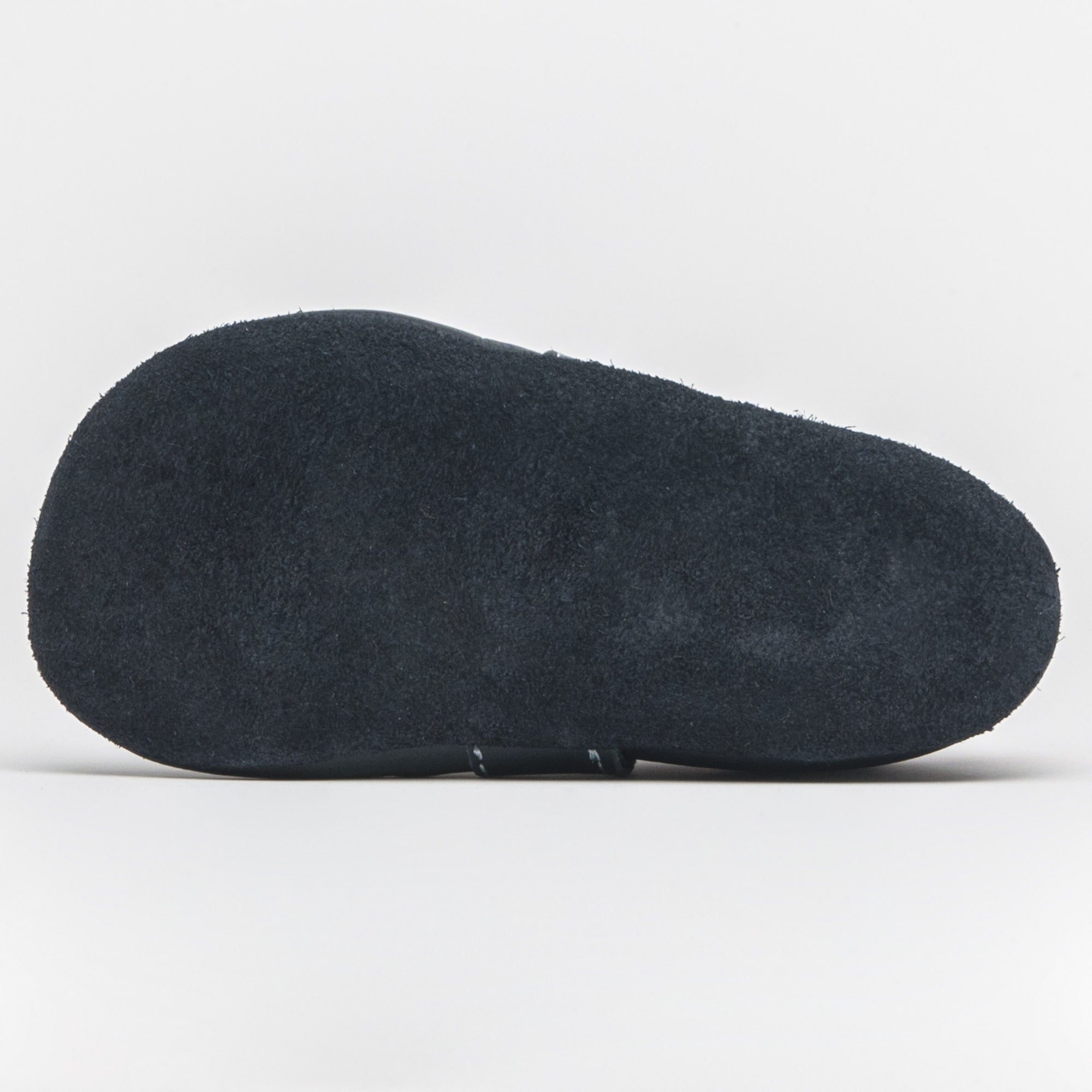 KRABBELSCHUH ZEBRA I LEDERSOHLE - navy