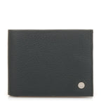 HERRENBÖRSE WALLET W - grau + braun