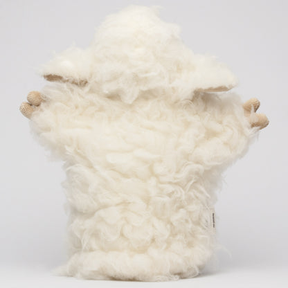 Handpuppe Schaf Zottel