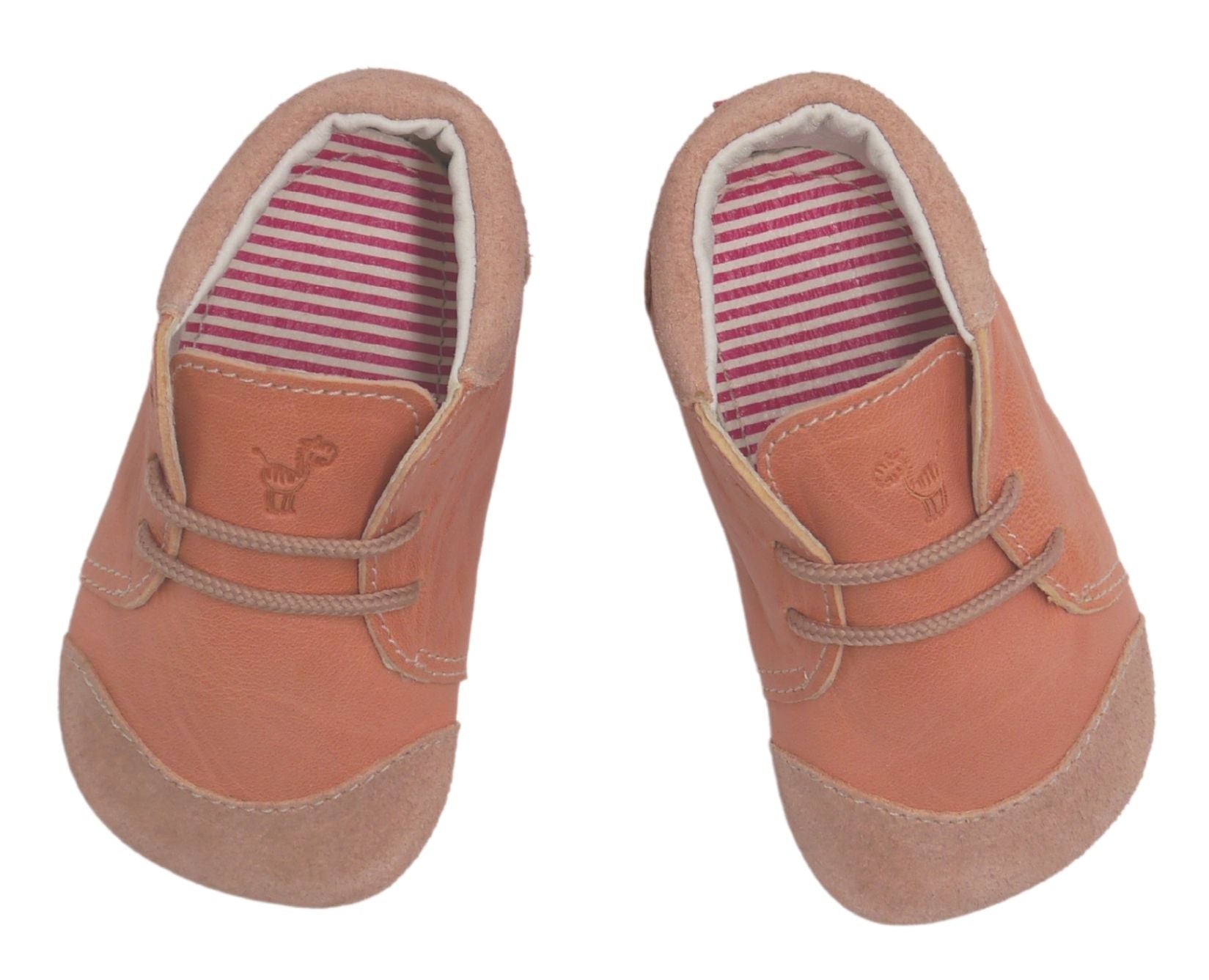 KRABBELSCHUH CHRIS I GUMMISOHLE - altrosa