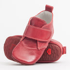 KRABBELSCHUH BASIC I KLETT rot