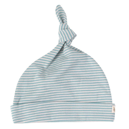 Babymützchen KNOTTED HAT FINE STRIPE