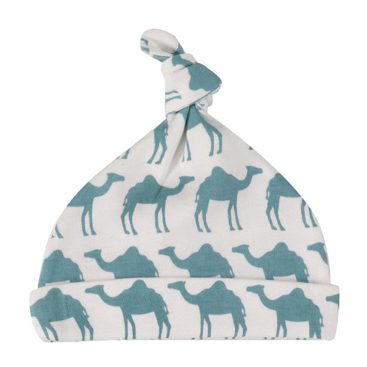 BABYMÜTZCHEN KNOTTED HAT CAMEL