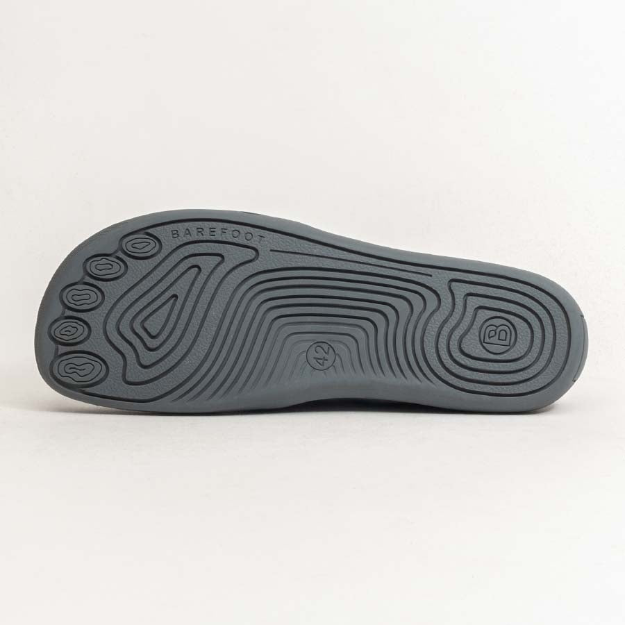 SCHNÜRSCHUH PURE STYLE | VELOUR WAX grau - schwarz