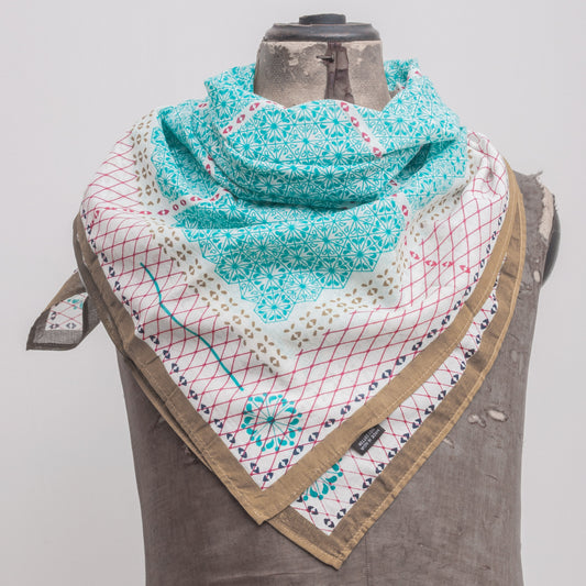 TUCH FOULARD VIRGULE EDEN