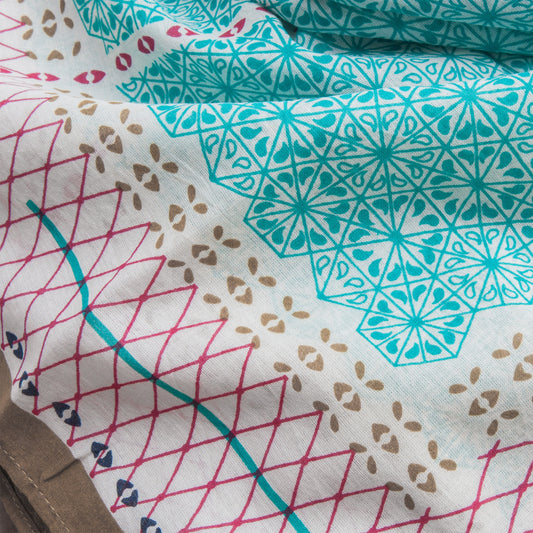 TUCH FOULARD VIRGULE EDEN