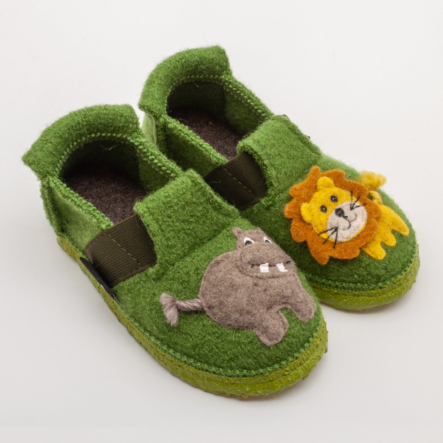 SLIPPER JUNGLE KINGS I WOLLWALK
