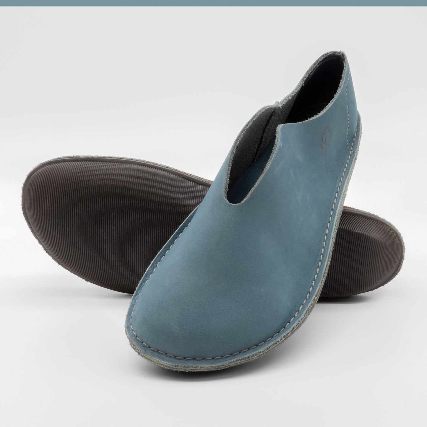 SLIPPER TWISK I VELOURLEDER