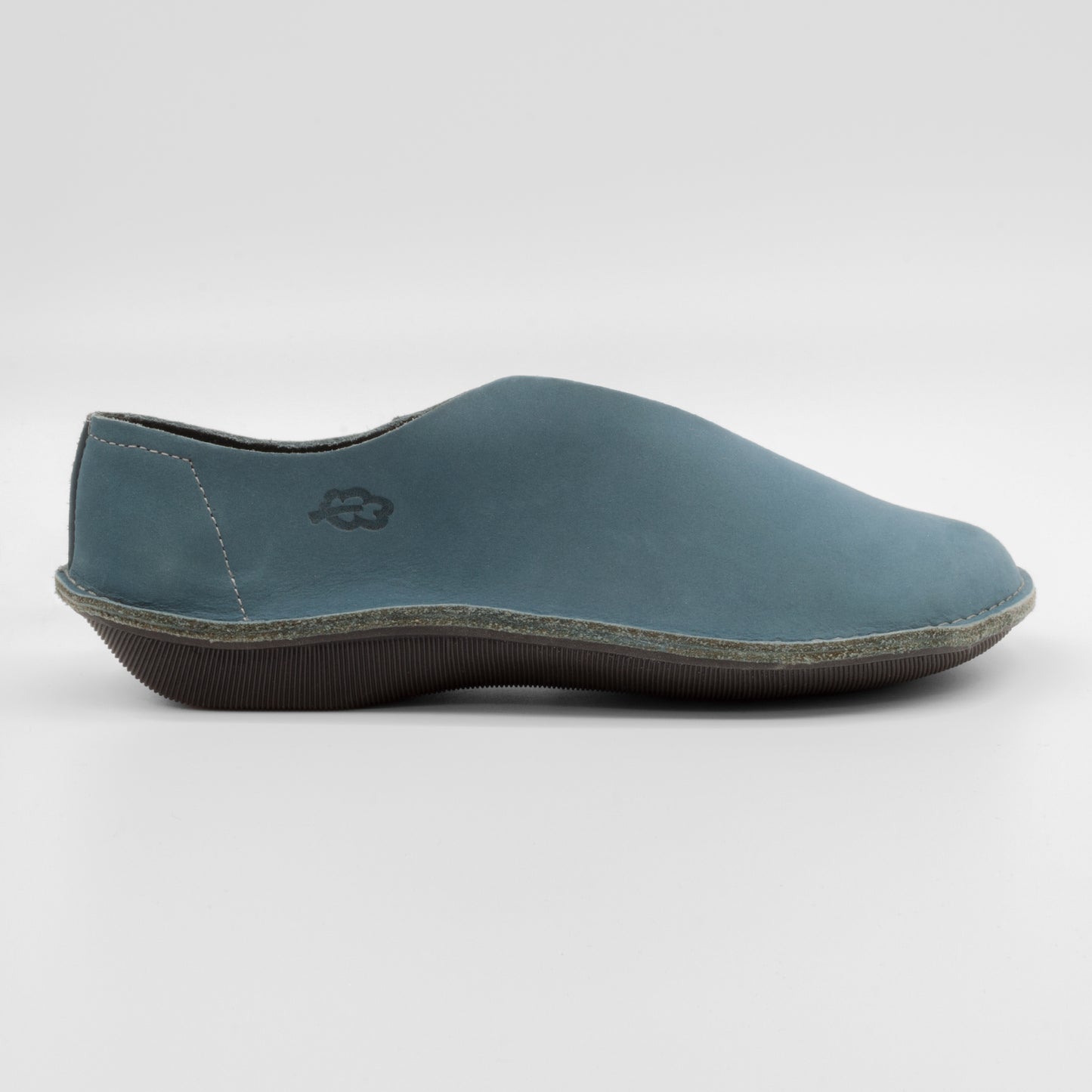 SLIPPER TWISK I VELOURLEDER