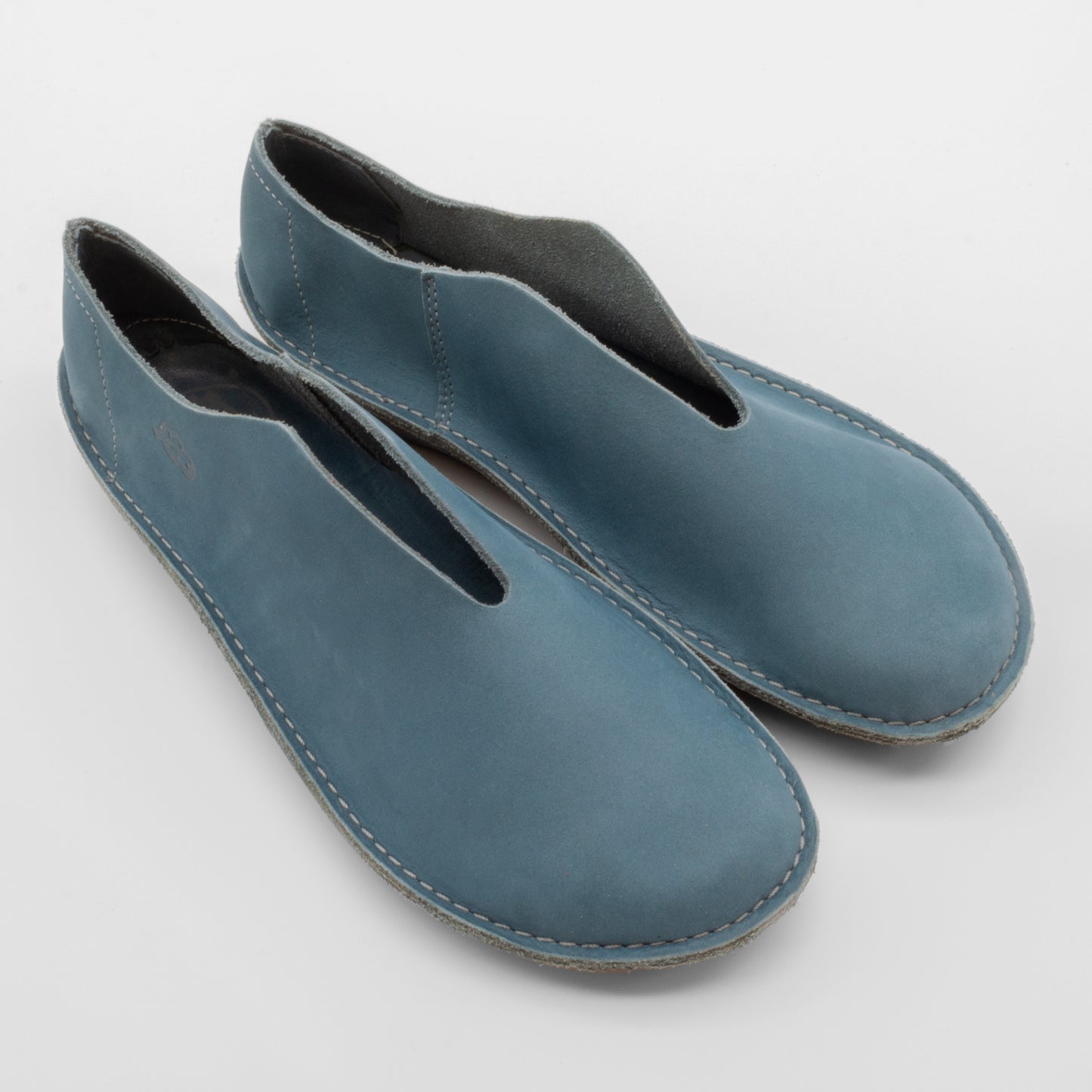 SLIPPER TWISK I VELOURLEDER