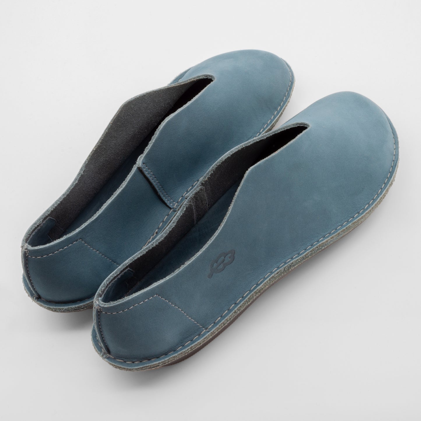 SLIPPER TWISK I VELOURLEDER