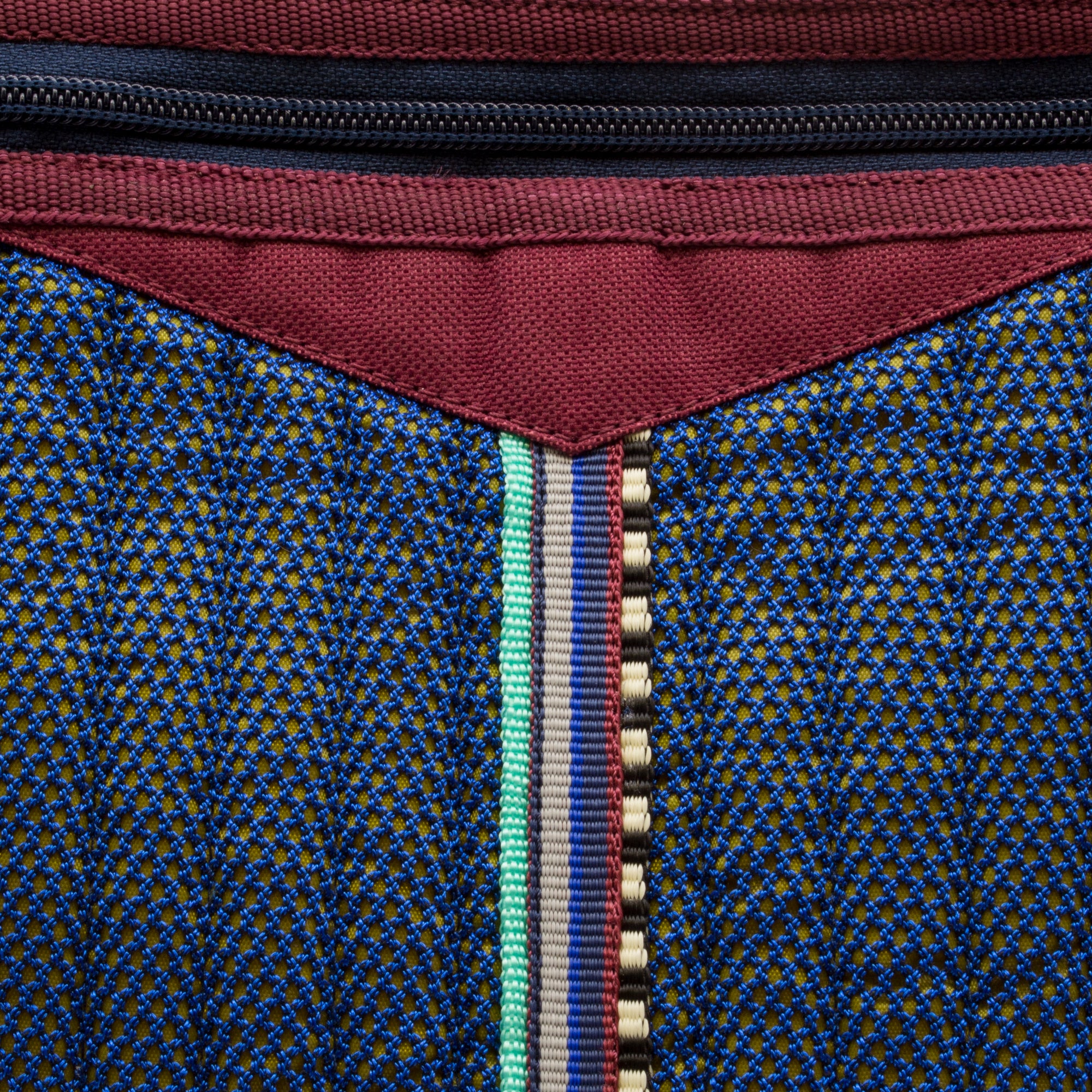 RUCKSACK SHELTA BAG NET  - blau-wine