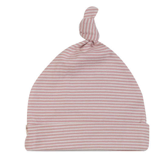 Babymützchen KNOTTED HAT FINE STRIPE