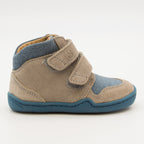 KLETTER RACCOON WIDE | LEDER & TEXTIL - grau