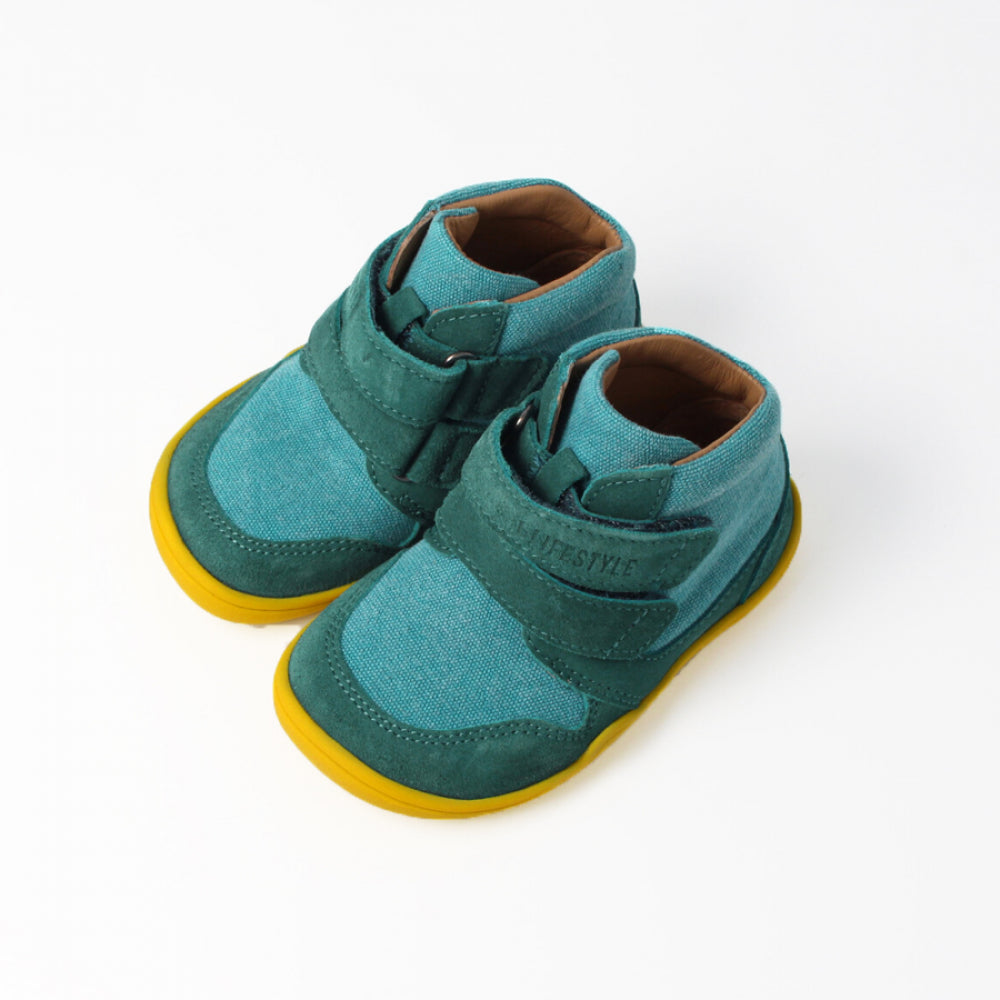 KLETTER LORIS BREIT I LEDER & TEXTIL